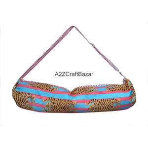 Bolsas de Yoga 100% Algodón Acolchadas, Bolsa de Gimnasio Multifuncional con Cierre, Equipaje de Viaje, Deporte al Aire Libre, Casual, Ecológica, Reutilizable - Product Image 1