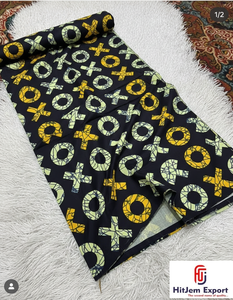 ผ้าพิมพ์ลายแอฟริกันแองการ่า ผ้าฝ้ายคุณภาพพรีเมียม สำหรับงานตัดเย็บเสื้อผ้าสตรีและงานฝีมือสร้างสรรค์ในแคเมอรูน - Product Image 3