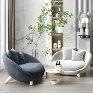 Sillón Anviya Luxe, Estilo Nórdico Minimalista, Sillón Acolchado para Cualquier Habitación, para Sala de Estar - Product Image 3