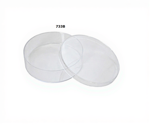 Récipient en plastique de haute qualité Taille ronde: 3 "X3/4" utilisé pour les outils de fabrication de bijoutier Parfait pour les accessoires de projets de bijoux de bricolage. - Product Image 1