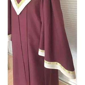 Vestimenta Sacerdotal Moderna de Alta Calidad, Túnica Blanca para Celebrante, Estola sin Mangas Estampada, Personalizable, Unisex, Transpirable - Product Image 2