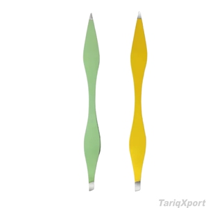 Pince à épiler double face en acier inoxydable, pointe pointue, outil professionnel de précision pour le modelage des sourcils, pour salon de beauté - Product Image 5