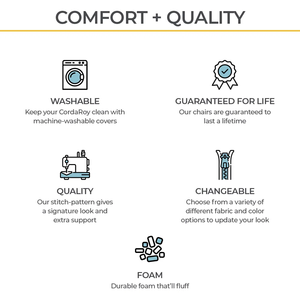 Corduroy High density <b>sponge</b> Modern Bean Bag MD27 Home Furniture Living Room Furniture Bean Bag <b>Sofas</b> - Product Image 5