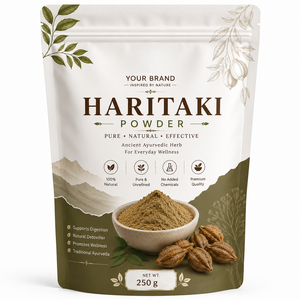 Poudre d'Haritaki Sauvage de Haute Qualité, Finement Broyée, Qualité Alimentaire, 100% Pure et Naturelle, Fournisseur en Gros OEM ODM - Product Image 1