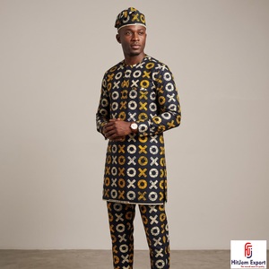 Tissu en coton imprimé wax africain de haute qualité, service de production OEM/ODM pour vêtements de mode et événements, fabricant textile - Product Image 6