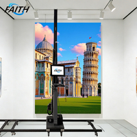 Equipo de Impresión Mural con Logotipo Personalizado Faith, Impresora de Pared con Control Inteligente y Salida de Imagen HD para Proyectos de Marca