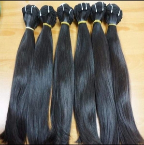 Extensiones de Cabello Humano de Doble Trama de la Mejor Calidad Disponibles al Precio Más Bajo de Indian Hair, con Puntas Muy Gruesas - Product Image 4