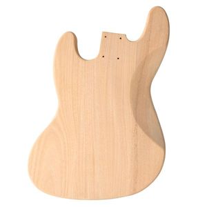 DIY Jazz Style <b>Electric</b> Bass Guitar <b>Kits</b> 4-String with Mahogany Body Maple Neck and Accessories - Product Image 5
