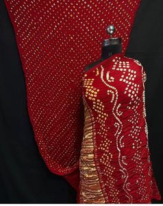 Sari Bandhani Puro de la India - Product Image 1