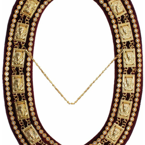 Collar de Oficial del Capítulo del Arco Real con Triple Tau, Insignia y Regalia Masónica para Oficiales del Arco Real - Product Image 6