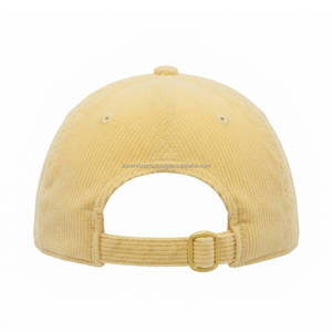หมวกเบสบอลผู้หญิง 6 แผง ผ้าฝ้าย 100% ปรับขนาดได้ ทรง Dad Hat ปีกโค้ง แฟชั่นกีฬา หมวกกันแดด รับทำโลโก้ OEM ขายส่ง - Product Image 3