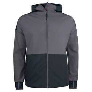 Sweat à capuche zippé pour homme, grande taille, 100% coton lourd 400 g/m², logo personnalisé de haute qualité - Product Image 5