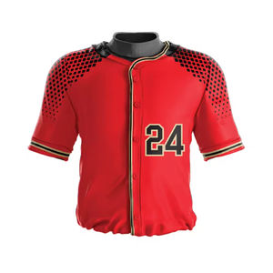 Camiseta de béisbol personalizada al por mayor, de secado rápido, sublimada, uniforme deportivo estampado para hombre, en venta - Product Image 6