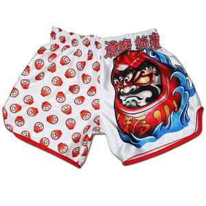 Pantalones Cortos de Entrenamiento de Muay Thai, Ligeros, Tradicionales, para MMA, Boxeo, Kickboxing, 100% Poliéster, de Secado Rápido y Transpirables - Product Image 6