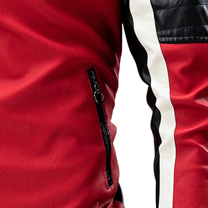 Custom Wholesale OEM ODM Genuine <b>Leather</b> Biker <b>Jacket</b> Men <b>Real</b> Cowhide Motorcycle <b>Jacket</b> Winter Casual Outerwear Manufacturer - Product Image 4