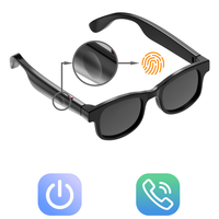 Lunettes Intelligentes Audio : Lunettes de Soleil Sportives à Double Chargement Magnétique, Verres Polarisés, Appel Mains Libres à Oreille Ouverte pour Activités de Plein Air
