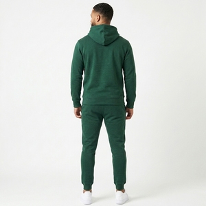 Conjuntos Deportivos Casuales con Capucha para Hombre, de Secado Rápido, Ecológicos, de Poliéster/Algodón, con Logotipo Personalizado, para Correr al Aire Libre - Product Image 2