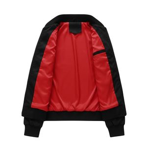 Custom Polyester <b>Bomber</b> <b>Jacket</b> Men Wholesale Cheap Top Quality Satin <b>Bomber</b> <b>Jacket</b> Custom <b>Baseball</b> <b>Bomber</b> <b>Jacket</b> for sale - Product Image 2