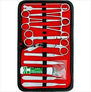Best Quality Steel Surgical <b>Instruments</b> Kit for Minor Surgery Routine Procedures with Scalpel Handle Scissors CE Certification - Product Image 5