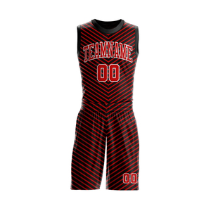Uniformes de basketball confortables et légers pour hommes, en tissu doux, kit de maillot de basketball pour équipe de jeunes - Product Image 1