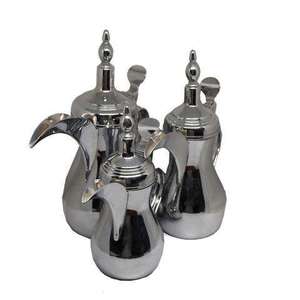 Stainless Steel Made Classic Metal Arabic Coffee <b>Pot</b> Dallah Coffee Maker for Middle East Style <b>Tea</b> and Coffee Serving - Product Image 6