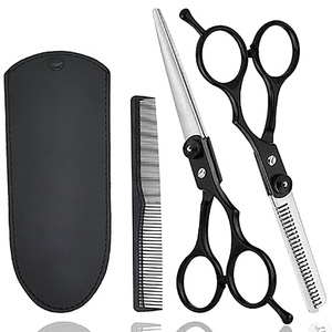 Kit de Tijeras de Peluquería de Acero Inoxidable, Juego de Tijeras para Cortar Cabello con Accesorios, Tijeras Profesionales para Cortar Cabello - Product Image 6