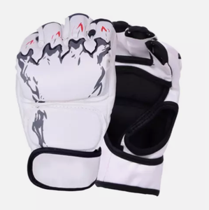 ถุงมือฝึกซ้อม MMA คุณภาพดีที่สุด แบบกำหนดเอง OEM ODM ออกแบบโลโก้ส่วนตัว หนัง PU ระบายความชื้น ปิดด้วยแถบตีนตุ๊กแก - Product Image 6