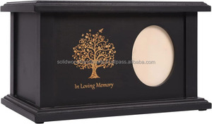Urna de madera hecha a mano para cenizas de adultos, urnas funerarias para entierro con alta calidad. - Product Image 4