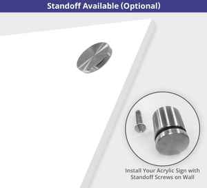 Letrero de Acrílico Negro Brillante Personalizado para Salón |   Placa Comercial con Logotipo 3D en Oro |   Letreros Personalizados para Tiendas Boutique - Product Image 5