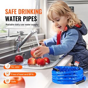Tubo Acqua Riscaldato per Camper da 9 Metri con Copertura Corrugata Antigelo Autorregolante Automatico -45 Fahrenheit per Acqua Potabile - Accessori Esterni - Product Image 4