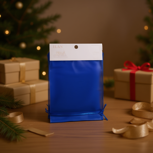 Sacchetti Regalo in Organza Ilan 15x20cm Blu Confezione da 4 Pezzi per Regali - Product Image 2