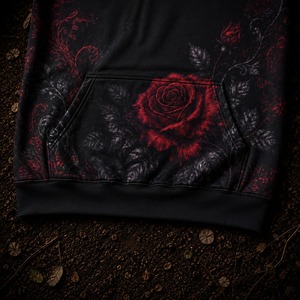 เสื้อฮู้ดดี้พิมพ์ลายแบบซับลิเมชั่นคุณภาพสูง โพลีเอสเตอร์ พิมพ์ลายทั่วตัว แบบยูนิเซ็กซ์ สั่งทำได้ตามต้องการ - Product Image 3