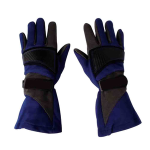Guantes Rojos de Motocross con Protección Completa para los Dedos, Correa Ajustable para la Muñeca y Protector de Palma - Product Image 2