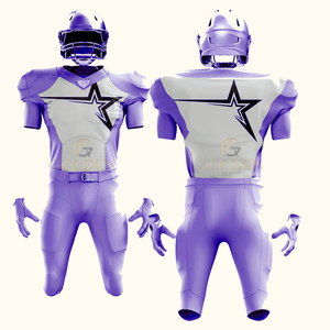Uniforme de Fútbol Americano Personalizado de Alta Calidad, Hecho a Medida, con la Mejor Tela de Poliéster, Uniforme de Fútbol Americano para Hombre - Product Image 1