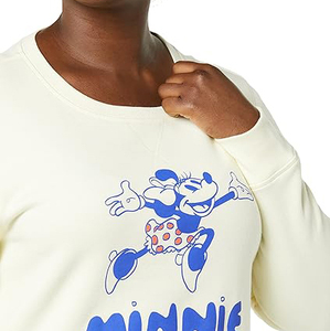 Sudaderas Bordadas para Mujer, Cuello Redondo, Manga Larga, Corte Holgado, Detalle Floral, Felpa Suave, Mezcla de Algodón, Ropa Urbana - Product Image 5