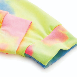 Sudadera con Capucha Tie Dye para Mujer, Cómoda, Estética, Moderna, Esencial para el Armario, Transpirable, para Todas las Temporadas - Product Image 5