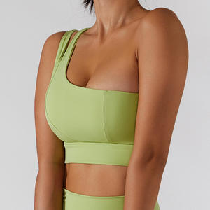 Soutien-gorge de sport pour femme, haute qualité, sur mesure, léger, respirant, maintien élevé, logo frontal, nouvelle collection, pour adultes - Product Image 4