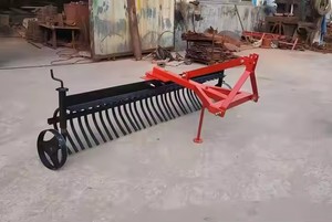 Machine intégrée de râteau de tondeuse hydraulique à double lame de rendement élevé pour la récolte à grande échelle de prairie - Product Image 6