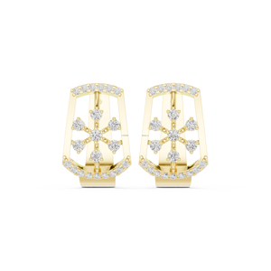 Pinkchew Jewels ต่างหูแบบห้อยประดับพลอยเทียม10K - Product Image 2