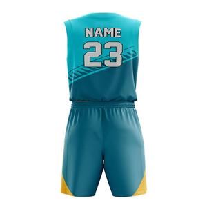 Último Diseño en Ropa Deportiva, Uniforme de Baloncesto, Impresión de Logotipo Personalizado, Secado Rápido, Alta Calidad, Transpirable, Conjuntos sin Mangas 100% - Product Image 4