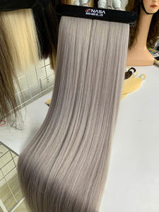 Extensions de cheveux vierges vietnamiens en vrac, extensions de cheveux humains vierges avec style ondulé, qualité de cheveux vierges, 100 grammes, couleur claire, 50 cm, 60 cm - Product Image 4