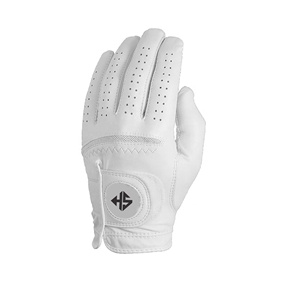 Gants de Golf respirants en cuir doux, couleur Cabretta, Logo personnalisé - Product Image 4