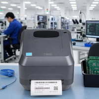 Printer Barcode TL240 203DPI 108mm Desktop Thermal Transfer untuk Label Barcode TSC