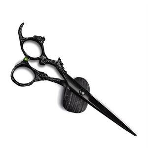 Morje Surgical Stainless steel barber <b>scissors</b> Professional salon shears <b>Left</b>-<b>handed</b> flat <b>scissors</b> Precision cutting flat - Product Image 4