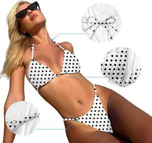 Conjuntos de bikinis para playa de calidad excepcional, personalizables en color, logotipo, diseño y empaque. - Product Image 2