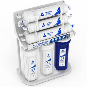 ระบบกรองน้ำดื่มแบบ Reverse Osmosis ใต้ซิงค์ไฟฟ้า 5 6 7 ขั้นตอน 3.2G 4G 5G พร้อมถังเก็บน้ำ ผลิตในเวียดนาม พร้อมขาตั้ง - Product Image 6