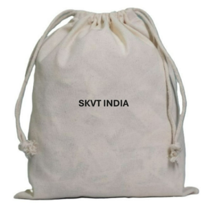 Eco-Friendly 100% Cotton Linen Canvas Custom Logo Printed <b>Drawstring</b> Bag Fashionable Reusable Dust <b>Pouch</b> for Candle Portable - Product Image 1