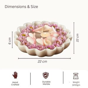Vaisselle de cuisine en onyx de haute qualité, plat de service moderne en pierre, bol en onyx classique sculpté, bol à fruits en marbre poli - Product Image 2