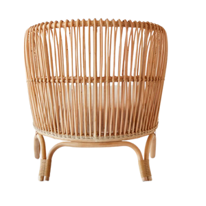 Wholesale Eco-Friendly Rattan <b>Chair</b> Wicker Leisure <b>Chair</b> Oversized Indoor Outdoor Bedroom Living Room Patio Backyard Vietnam - Product Image 4