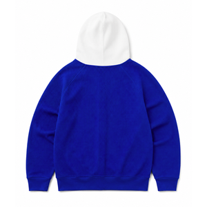เสื้อฮู้ดซิปผู้หญิง Zeta Phi Beta Sorority สีแทน แต่งฮู้ดตัดสี ซิปยาว แขนยาว ปักอักษรกรีก สไตล์ลำลอง - Product Image 4